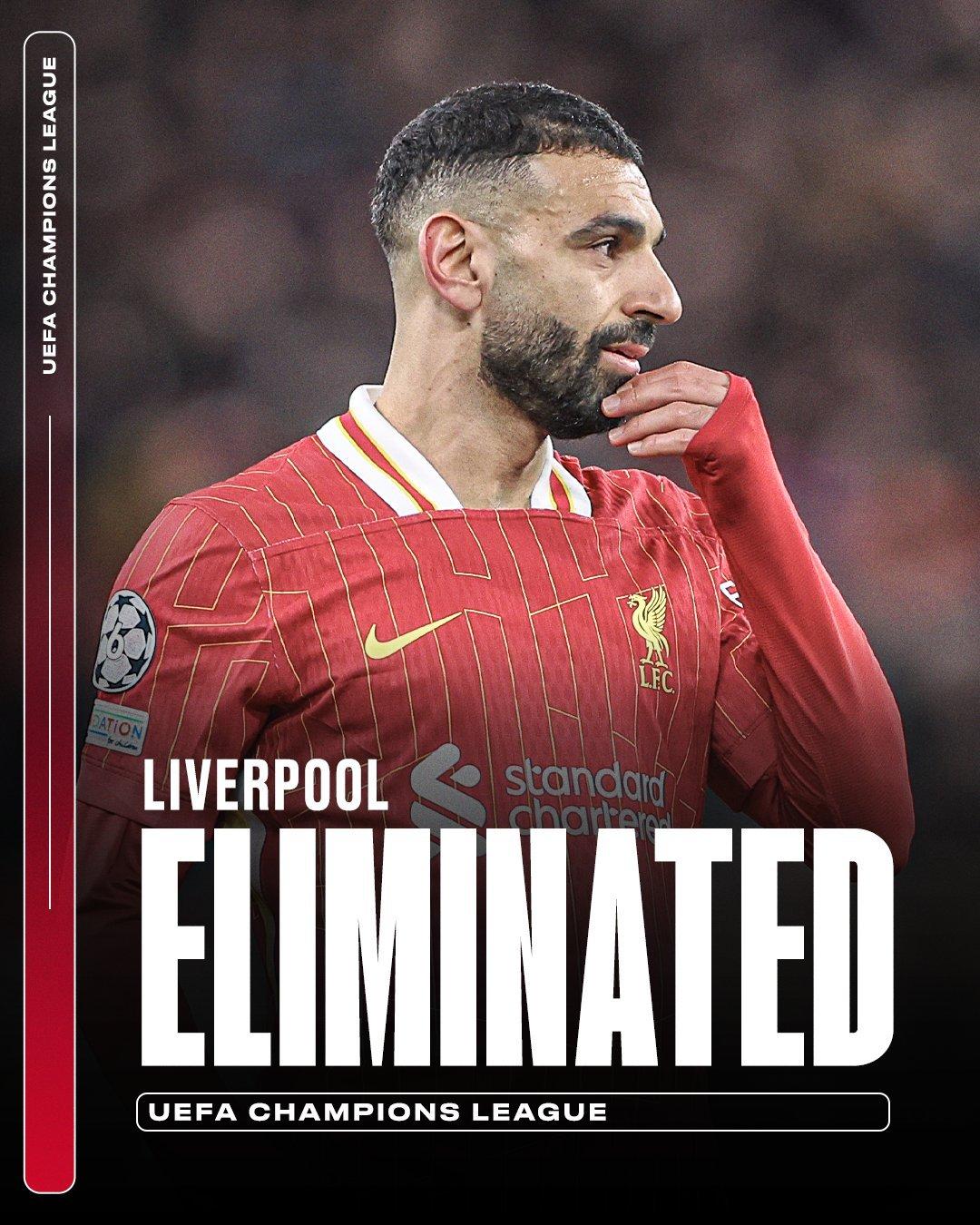 利物浦意外失利，欧冠出线形势岌岌可危的简单介绍